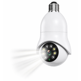 Telecamera Wi-Fi rotante a 360° nascosta in una lampadina ITY-R22