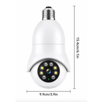 Telecamera Wi-Fi rotante a 360° nascosta in una lampadina ITY-R22