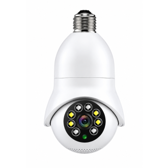 Telecamera Wi-Fi rotante a 360° nascosta in una lampadina ITY-R22