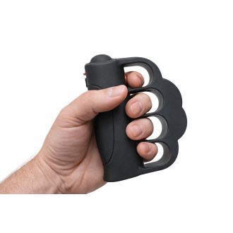 Stun gun a forma di tirapugni 008 con torcia LED per difesa personale