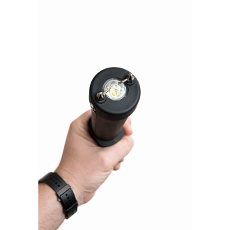 Storditore elettrico TW-809 con torcia LED compatta per autodifesa personale