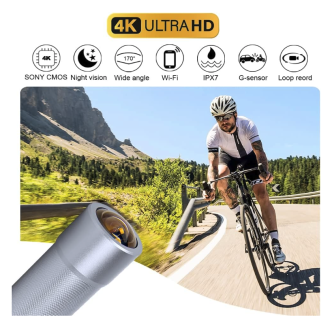 Action Camera 4K Ultra HD portatile U5X