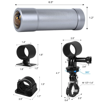 Action Camera 4K Ultra HD portatile U5X