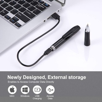 Penna spia professionale con telecamera HD + scheda di memoria da 32 GB GRATIS!
