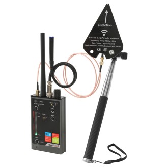 Bug Hunter VS80 professionale – rilevatore RF e magnetico per telecamere nascoste, microspie e localizzatori GPS