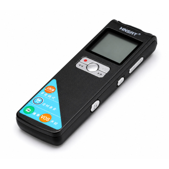 Registratore vocale professionale con microfono esterno HNSAT DVR-308A