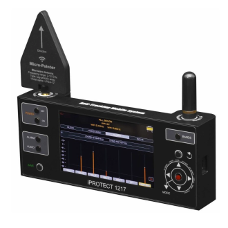 Rilevatore professionale multifunzione di segnali wireless iProtect 1217
