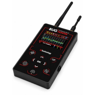 Rilevatore RF professionale di microspie GSM e telecamere nascoste BugHunter BH-04