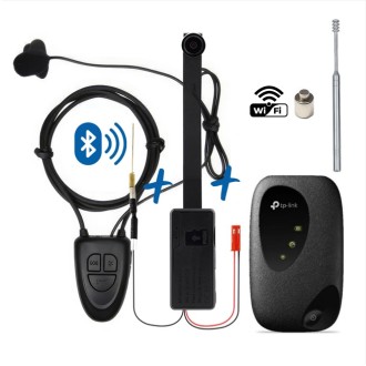 Set professionale per studenti 2026 con loop BT, modulo telecamera WiFi e router portatile
