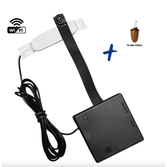 Set professionale per studenti con telecamera WiFi 4K e auricolare invisibile