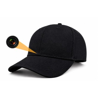 Cappellino con telecamera WiFi Full HD nascosta