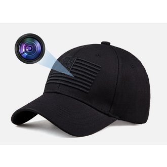 Cappellino con telecamera WiFi Full HD nascosta