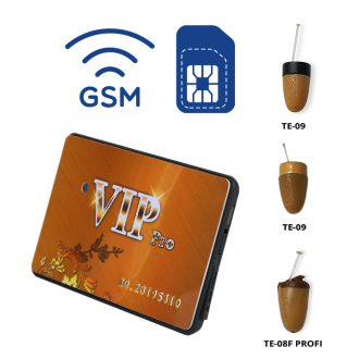 Auricolare spia con box GSM + amplificatore 20W