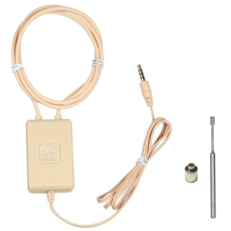 Auricolare spia con loop cablata + amplificatore da 4W