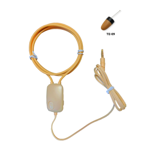 Auricolare spia con loop cablato