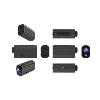 Telecamera per bicicletta Wi-Fi 5K sportiva con luce LED da 3W e stabilizzazione a 6 assi