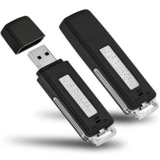 Registratore USB - registratore vocale 4GB/8GB/16GB con rilevamento audio VOX