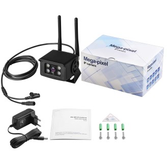 Telecamera IP 4G Full HD impermeabile con visione notturna 2 MP