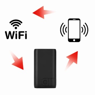 Registratore vocale Wi-Fi nascosto in power bank con lunga autonomia della batteria AR06