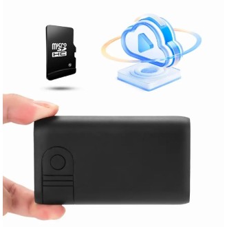 Registratore vocale Wi-Fi nascosto in power bank con lunga autonomia della batteria AR06