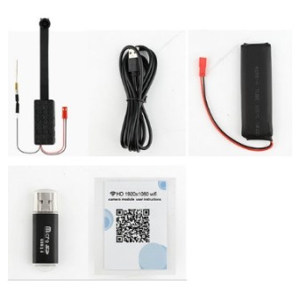 Modulo telecamera Wi-Fi 1080P con obiettivo grandangolare
