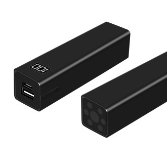 Telecamera Wi-Fi integrata in power bank con visione notturna IR