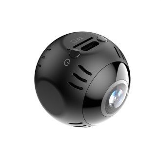 Mini telecamera Wi-Fi L30 con angolo di visione panoramico a 180°, risoluzione 4K e visione notturna
