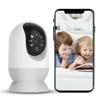 Telecamera rotante Wi-Fi con sensore PIR e visione notturna
