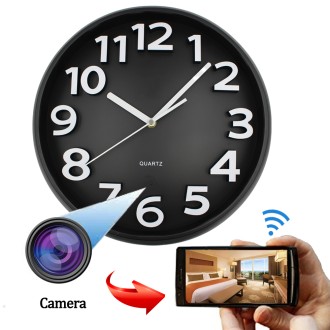 Telecamera WiFi nascosta in orologio da parete