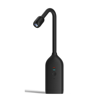 Telecamera panoramica WiFi 360° con collo flessibile