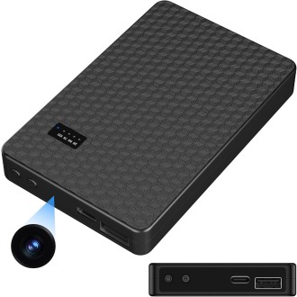 Telecamera WiFi Full HD integrata in un power bank con rilevamento del movimento