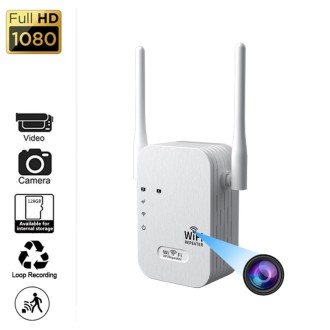 Ripetitore di segnale WiFi con telecamera WiFi 4K nascosta