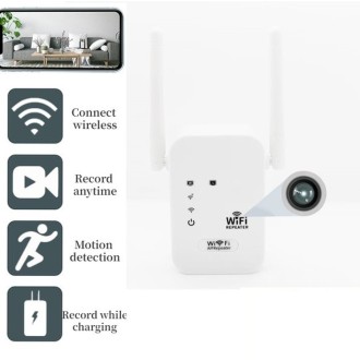 Ripetitore di segnale WiFi con telecamera WiFi 4K nascosta