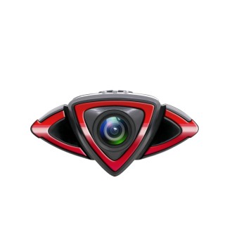 Telecamera posteriore per bicicletta FULL HD con streaming live WiFi su smartphone (iOS/Android) + indicatori di direzione e luce di segnalazione a LED
