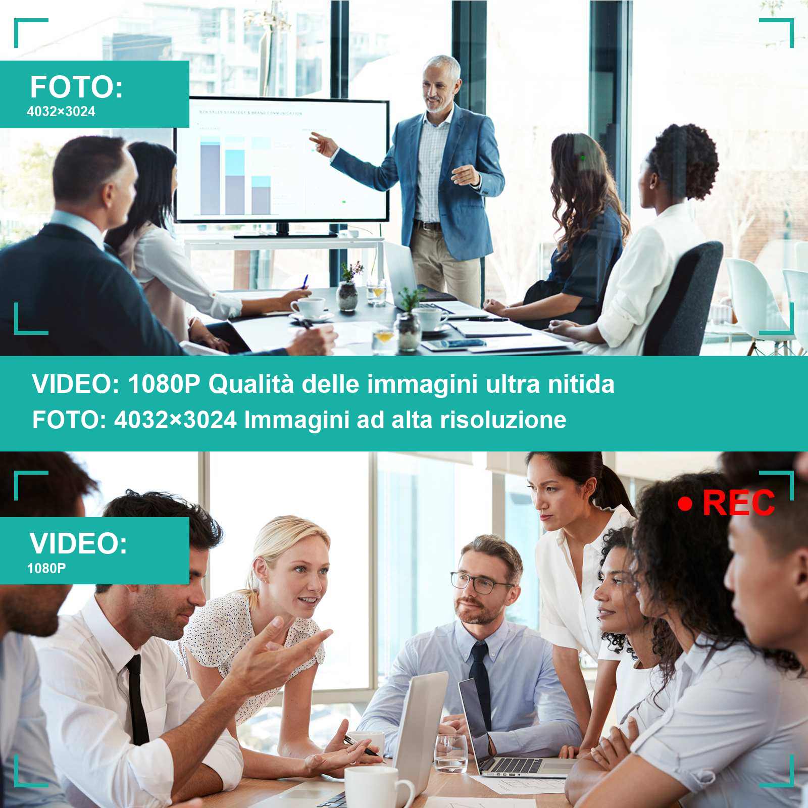 Penna Spia con Telecamera Full HD