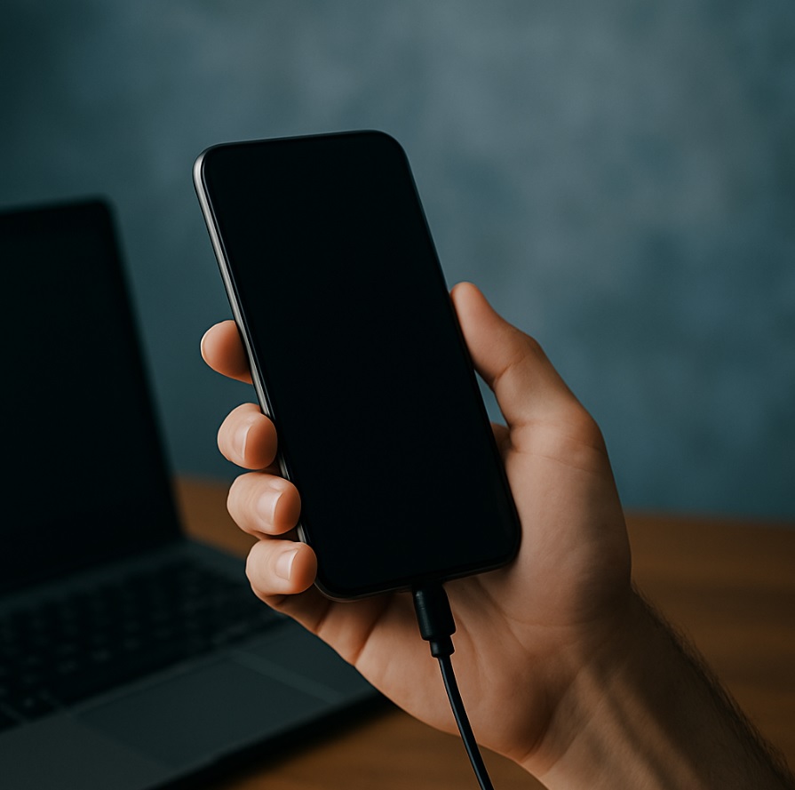 Visualizzazione di un telefono cellulare