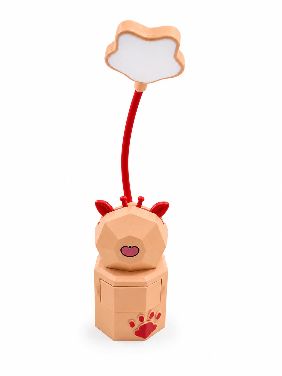 Lampada arancione per bambini con telecamera nascosta
