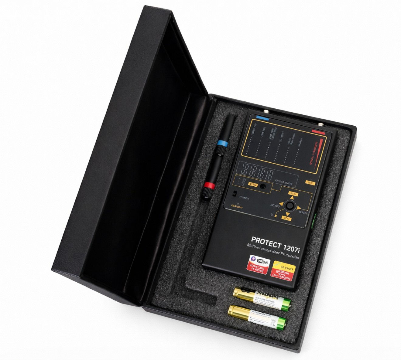 Rilevatore professionale di segnali wireless Protect 1207i – contenuto della confezione