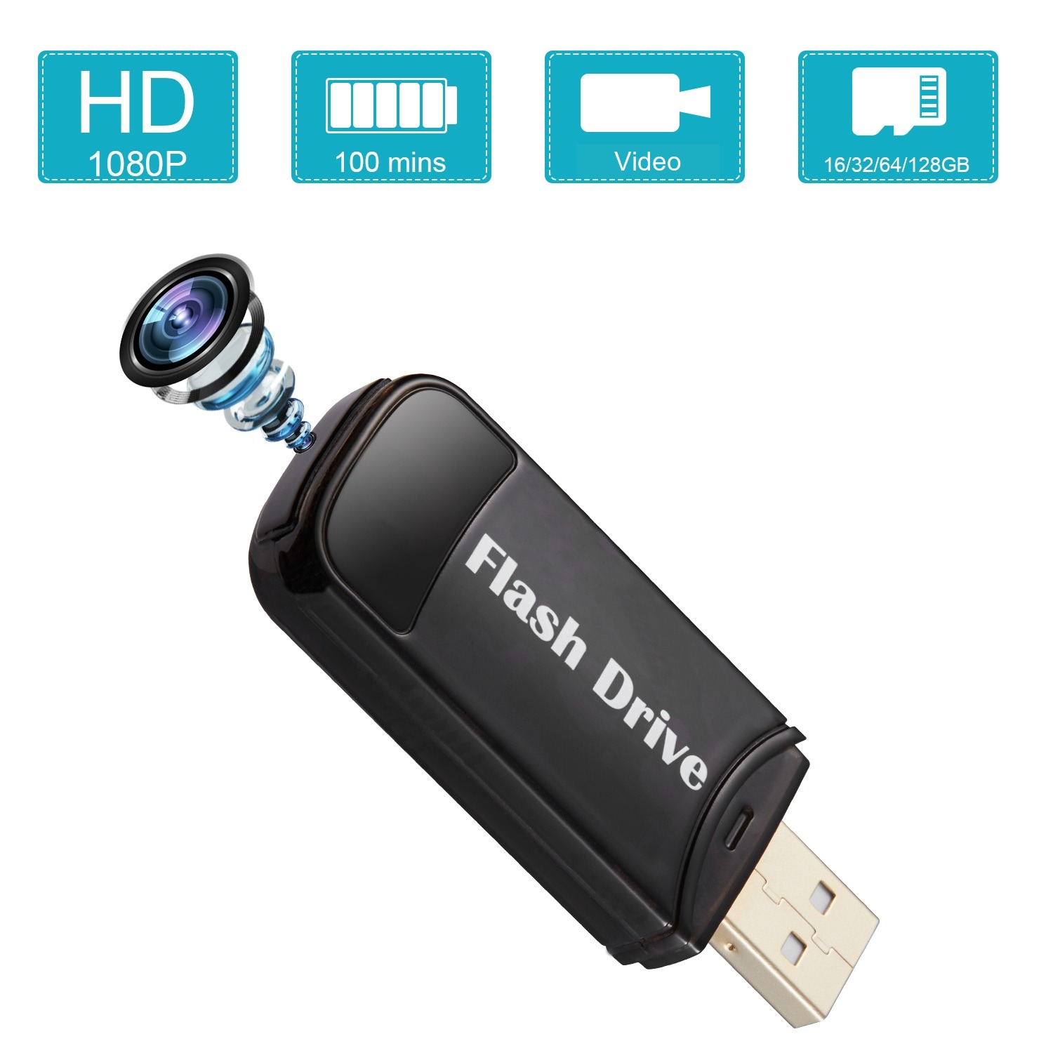 mini telecamera Full HD in chiavetta USB KS009