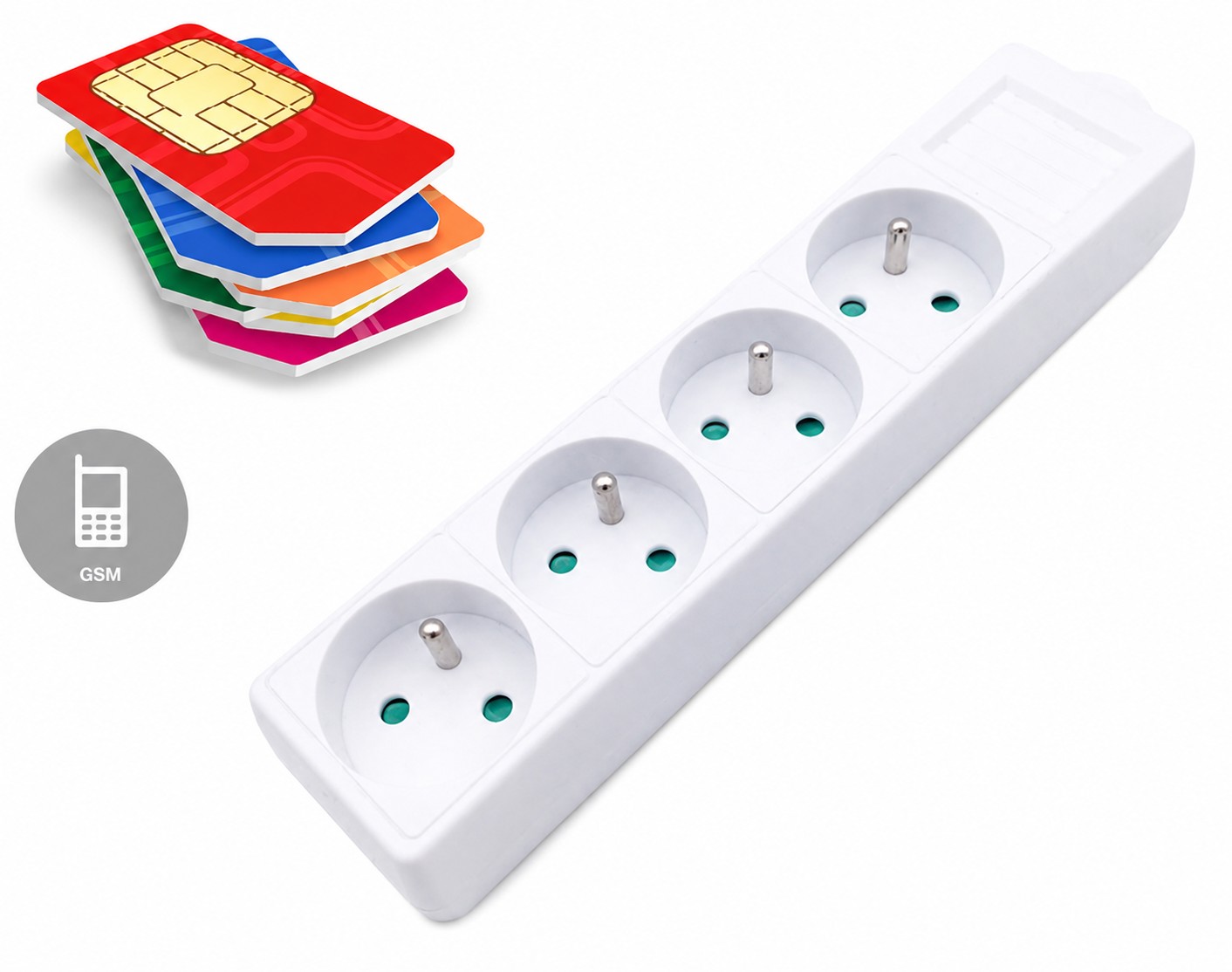 Dispositivo di ascolto GSM in una prolunga