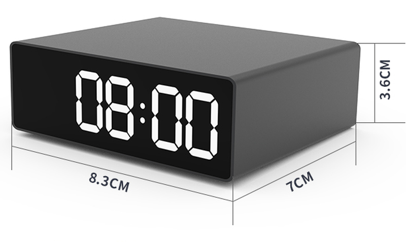 telecamera Wi-Fi HD in orologio digitale