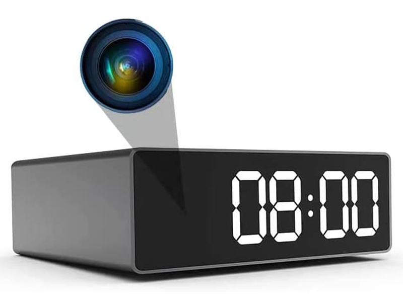 telecamera Wi-Fi HD in orologio digitale