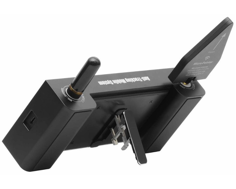 Rilevatore professionale multifunzione di segnali wireless iProtect 1217 – supporto posteriore.