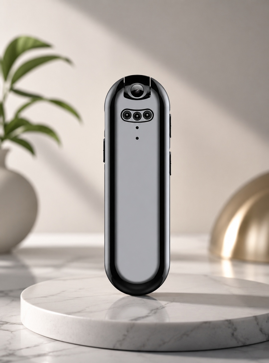 mini telecamera Full HD rotante con visione notturna IR e registratore vocale – 16 GB