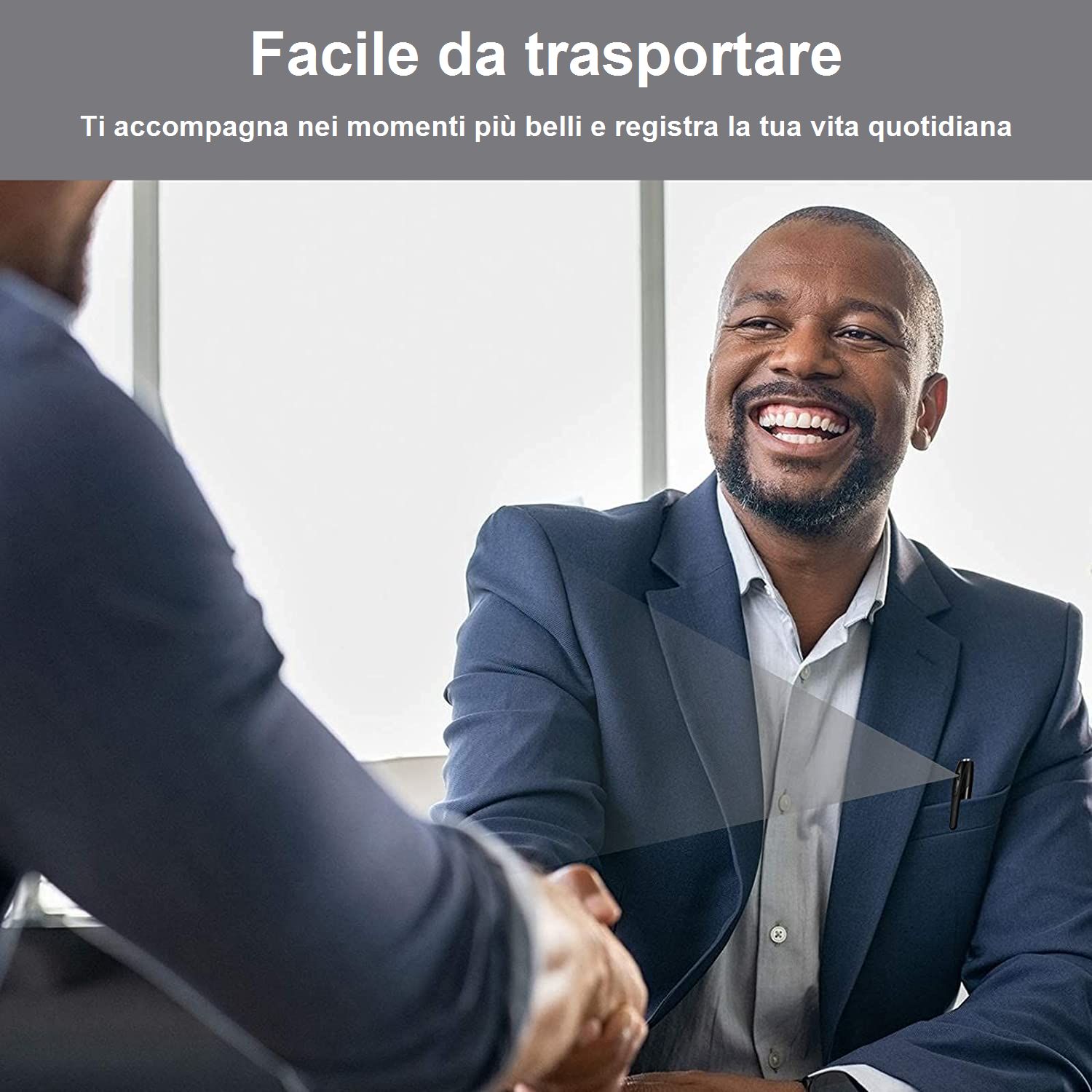 Penna Spia Professionale con Telecamera HD