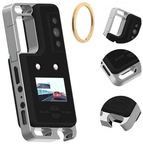 Mini telecamera portatile con display LED – dettagli