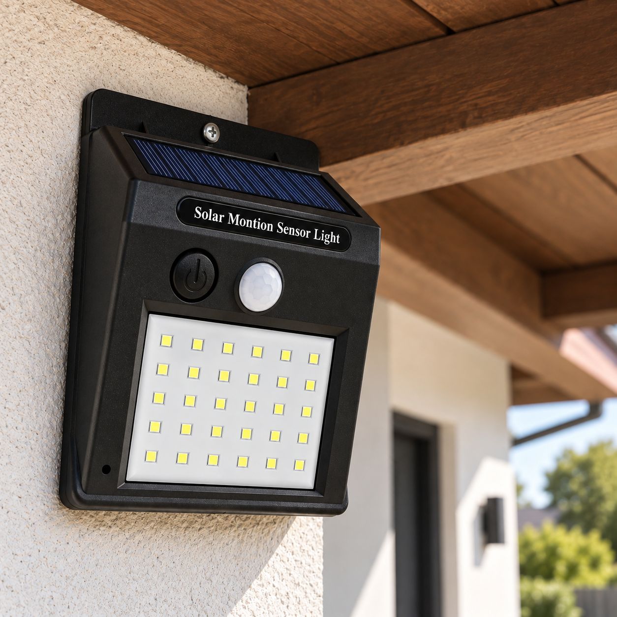 Telecamera nascosta in un’imitazione di luce solare a LED