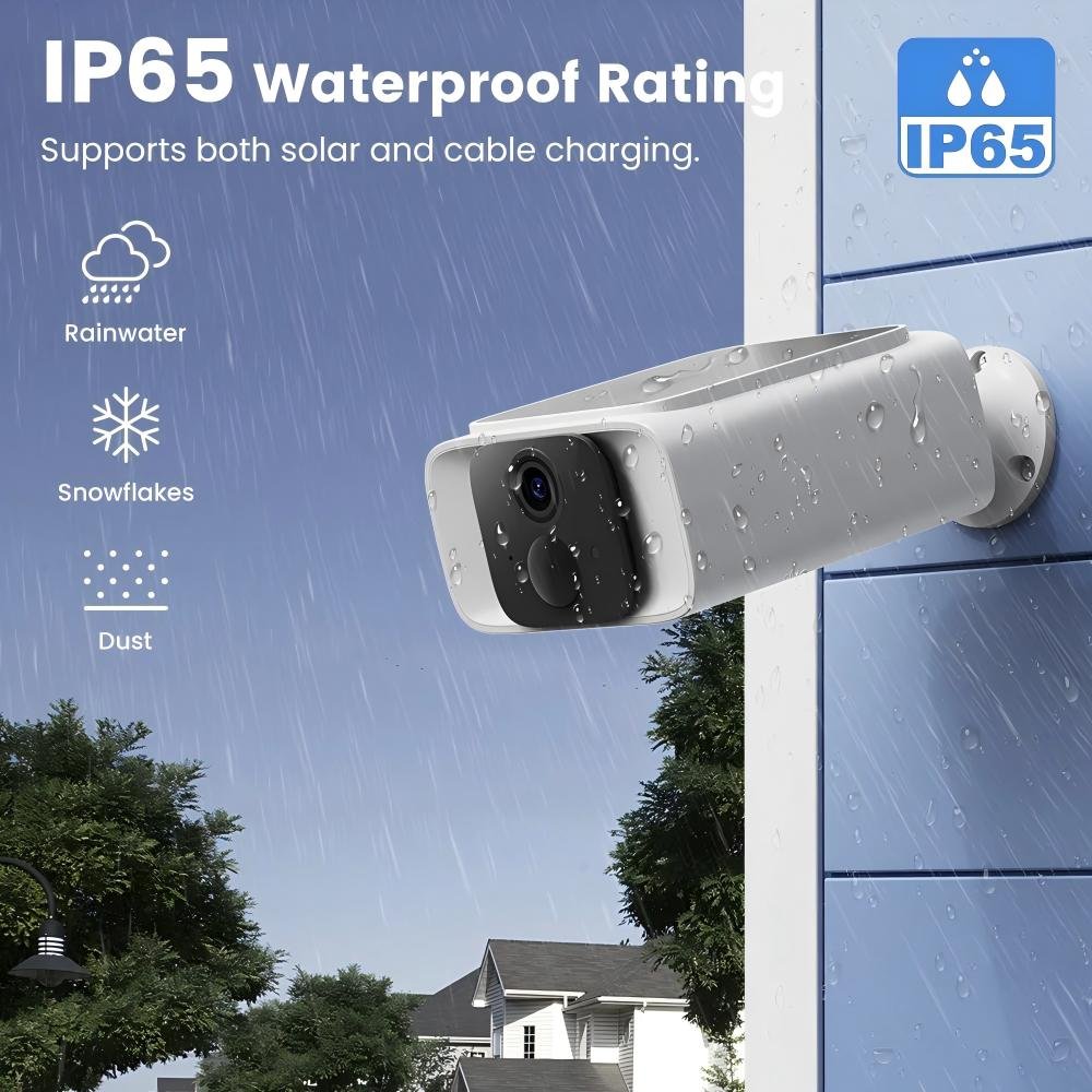 Telecamera solare – Grado di protezione IP65
