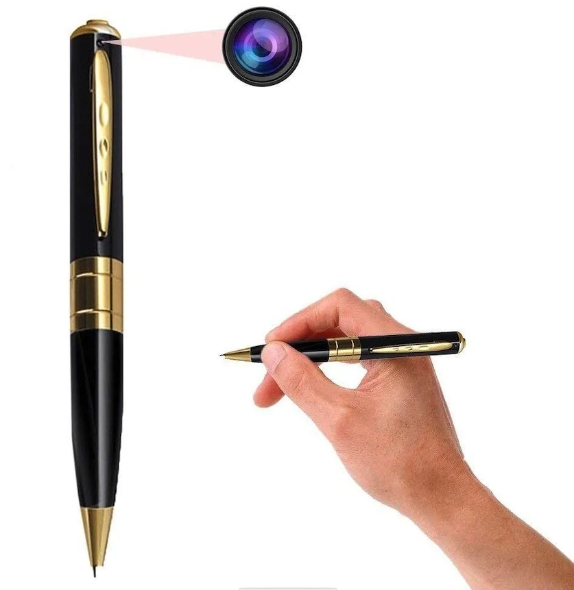 penna spia con telecamera