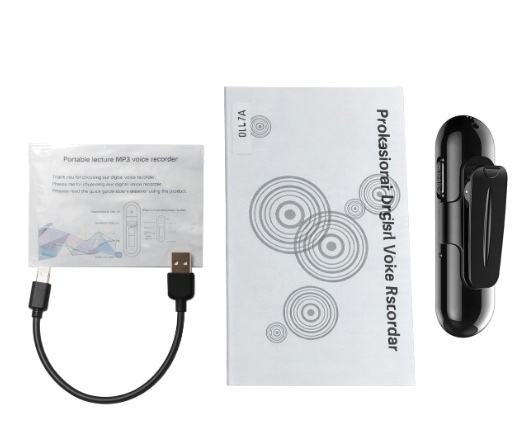 Mini telecamera nera – contenuto della confezione